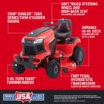Craftsman T2400 46-Inch Hydrostatic Gas Riding Lawn Mower