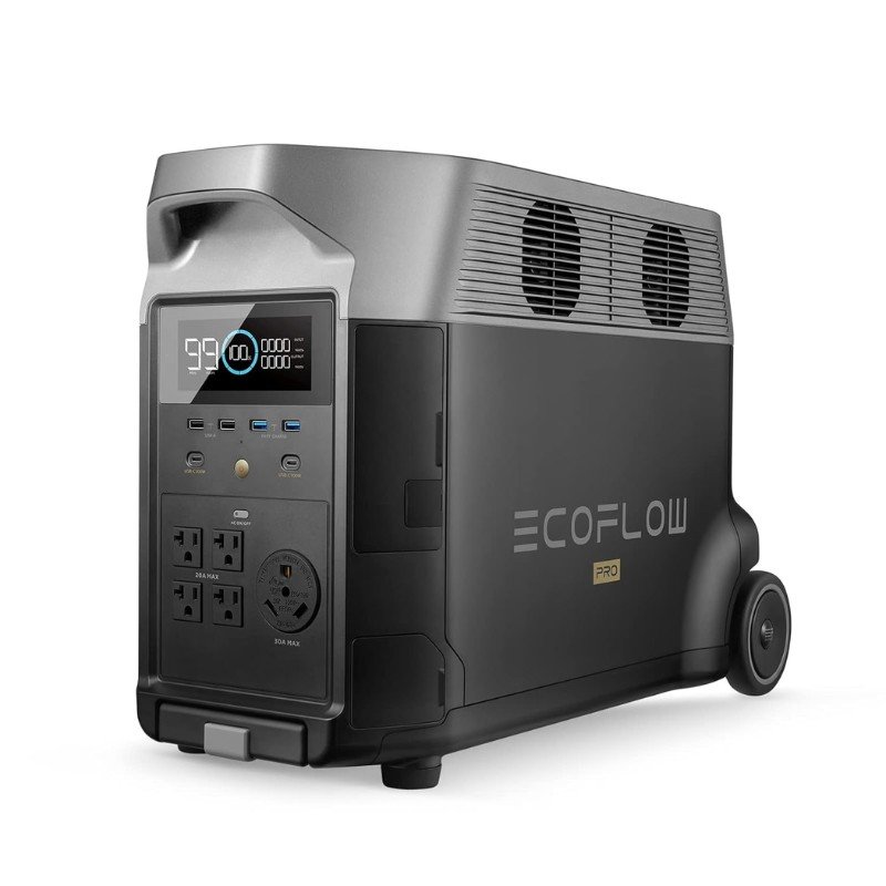 EF EcoFlow DELTA Pro 3600Wh Portable Power Station | 3600W AC Output | LiFePO4 Solar Generator EF EcoFlow DELTA Pro 3600Wh Portable Power Station | 3600W AC Output | LiFePO4 Solar Generator